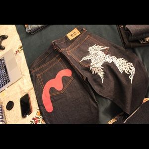 Size 34 Men’s Evisu Jeans